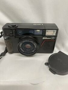T5577 1円～　Nikon L35AD ピカイチ コンパクトフィルムカメラ ニコン 単焦点レンズ