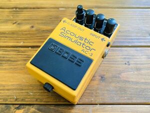 BOSS AC-3 Acoustic Simulator / アコースティック シミュレータ エフェクター②【現状品】♪