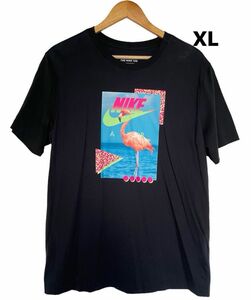 【未使用品】ナイキ NIKE Tシャツ 半袖 メンズ ビーチ フラミンゴ ブラック XL