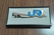 【レア物】JR西日本 JRマークネクタイピン 1987.4 発足記念 鉄道ネクタイピン_画像1