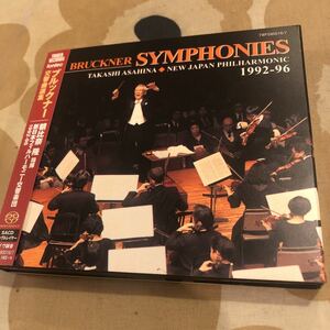 SACD 朝比奈隆／新日本フィル ブルックナー　交響曲選集1992-1996 交響曲第3番、第4番、第5番、第7番、第8番