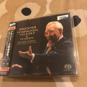 SACD 朝比奈隆／東京交響楽団　ブルックナー　交響曲選集1991-1996 交響曲第5番、第7番、第8番、第9番2種、テ・デウム