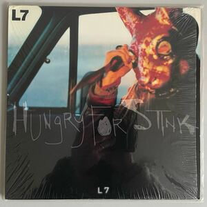 USオリジナル盤 LP 12インチ L7 「Hungry For Stink」1-45624 カラーヴァイナル ブルー レコード アナログ盤 ロック
