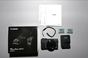 Canon PowerShot G5X MarkⅡ＋交換バッテリー1個＋SanDisk16GBSDカード