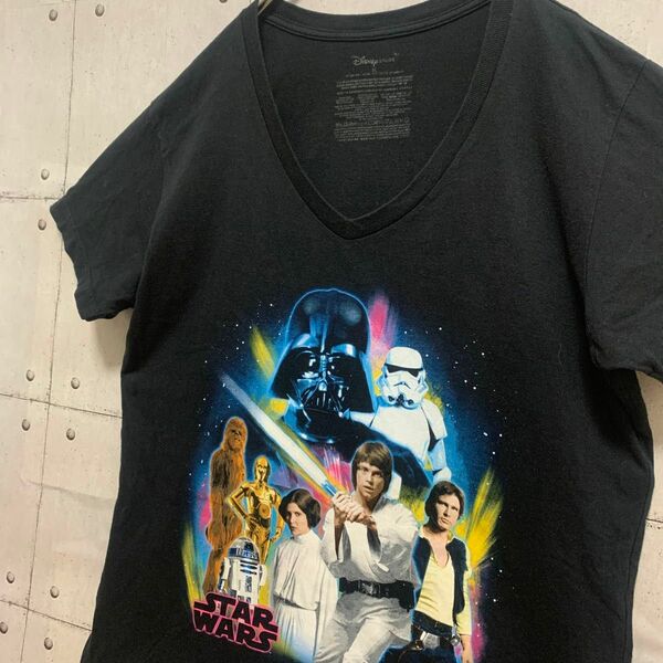 ディズニーストアSTAR WARSスターウォーズTシャツXL ブラック