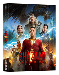 シャザム!〜神々の怒り〜 4K Ultra HD+BD スチールブック Double Lenticular Full Slip [Blu-ray] Steelbook - numbered (Import)