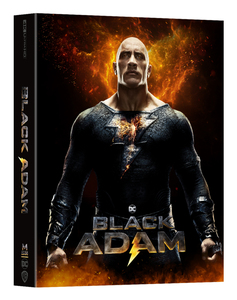 ブラックアダム 4K Ultra HD+BD スチールブック Double Lenticular Full Slip [Blu-ray] Steelbook - numbered (Import)