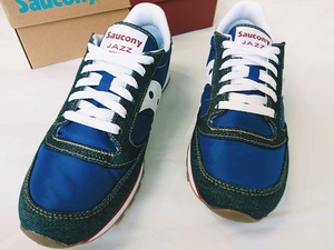 【新品25.5cm】サッカニー ジャズ ロウ プロ デニム Saucony JAZZ LOW PRO DENIM スニーカー シューズ　ランニング