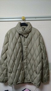 モンクレール MONCLER タニー　ダウンジャケット 茶タグ サイズ1　ペッパージャパン ベージュ