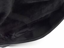 165694◇ GUCCI グッチ バンブー ショルダーバッグ セミショルダー ワンショルダー 001.3239 スエード ブラック 黒 レディース 保存袋/ B_画像2