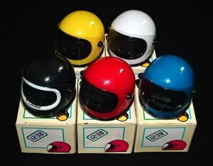 コスモス系【ヘルメット 時計・ウォッチ】全5種セット・HELMET WATCH・昭和・ビンテージ品