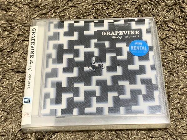 ◎送料無料【 GRAPEVINE 】Best of (1997-2012) 2枚組ベストアルバム レンタル品 名盤 名曲揃い ★ CD グレイプバイン ベスト