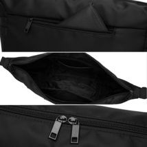 《 送料無料 》 バッグ メンズ ブラック 黒 新品 未使用 ショルダーバッグ ビジネスバッグ メンズバッグ 通勤 通学 撥水 防水 【PN1162】_画像5