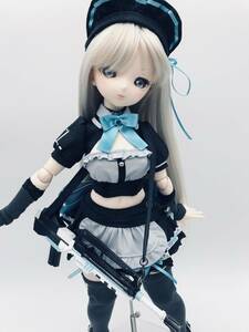 1/4ドールサイズ　　コスプレ衣装フルセット　　　＜ブルーアーカイブ　一之瀬アスナver.＞