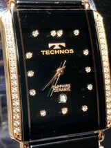 新品 テクノス TECHNOS 正規品 腕時計 アナログ 3気圧防水機能 クオーツ カレンダー ステンレススチール サファイアガラス プレゼント_画像2