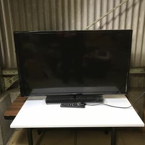 液晶テレビ AQUOS リモコン付 縦54cm×横94cm SHARP アクオス 通電確認済(電化製品 TV 40インチ NN1Z