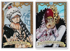 ONE PIECE ステータスカードコレクション ロー & コラソン ※ジャンプショップ 麦わらストア 限定 ワンピース ロシナンテ ステカ アクリル