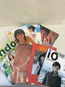 写真集　7冊　葉月里緒菜　鈴木保奈美　矢田亜希子　星野真里　片瀬那奈　佐藤千寿子　藤本綾