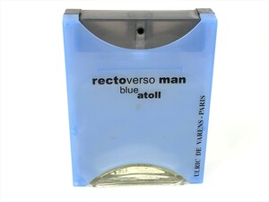 レクトヴァーソ マン rectoverso man ブルー　アトール 　blue atoll　スプレー　100ml 　残量：8割　YK‐2030