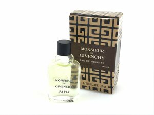 満量　ジバンシィ　GIVENCHY　ムッシュ　デ　ジバンシイ　オードトワレ　3ml　ミニ香水　YMK‐620　