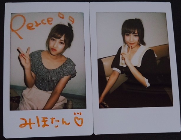 [Free Shipping] READY TO KISS Sasaki Miho Graffiti Instax Not for Sale Hard to Find Rare Item Rare Bonus Valuable Item Lady Kiss Idol, Celebrity Goods, photograph