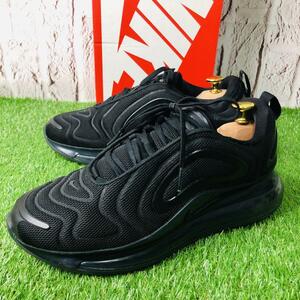 【極美品】NIKE Air Max 720 TRIPLE BLACK 25.5