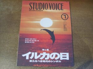 2401ND●STUDIO VOICE スタジオボイス 223/1994.7●特集 イルカの日/ジャック・マイヨール/ジョン・C・リリィ/ホラスドブス/ラリークラーク