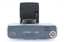CONTAX TVSIII 2000年記念モデル ブルー コンタックス AFコンパクト フィルムカメラ 箱・説明書付_画像4