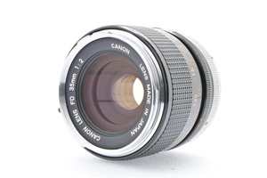 Canon LENS FD 35mm F2 FDマウント キヤノン MF一眼レフ用 広角単焦点レンズ