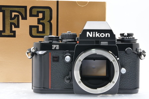 未使用 Nikon F3 アイレベル 最終ロット 199万台 ボディ ニコン フィルムカメラ MF一眼レフ ケース 箱付