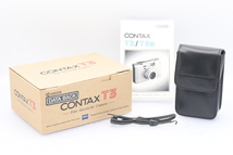 CONTAX T3D シングルティース 前期型 コンタックス AFコンパクトフィルムカメラ 箱・専用ケース付_画像10