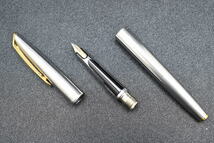 WATERMAN C/F シルバー カートリッジ ペン先18K 750 SN.L37626 ウォーターマン 万年筆 ■19896_画像5