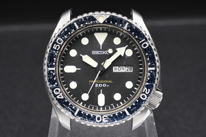 ジャンク SEIKO PROFESSIONAL 200m Divers Ref:7C43-7010 セイコー プロフェッショナル クォーツ デイデイト ■20206