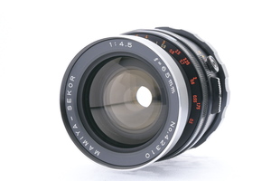Mamiya MAMIYA-SEKOR 65mm F4.5 RB67マウント マミヤ 中判カメラ用 単焦点レンズ