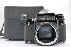 PENTAX 6x7 TTLファインダー 後期 ボディ ペンタックス 中判フィルムカメラ ケース付 バケペン