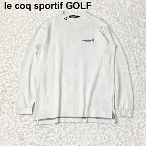 le coq sportif GOLF ルコック スポルティフ ゴルフ ロンT シャツ メンズ L 長袖 B122326-92