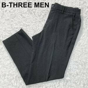 B-THREE MEN ビースリー メンズ パンツ スラックス ブラック L B12409-99