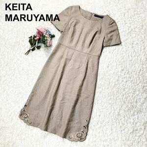 KEITA MARUYAMA ケイタマルヤマ ワンピース 刺繍 ウール M レディース B12409-118