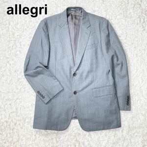 アレグリ allegri テーラードジャケット ビジネス 4S メンズ グレー B12409-66