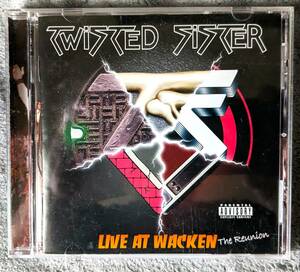 【同梱可】LIVE AT WACKEN　The Reunion　 TWISTED SISTER トゥイステッド・シスター　CD＋DVD　輸入盤