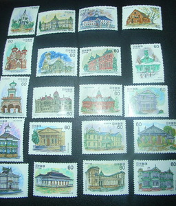 * modern European style architecture series all 10 compilation * all 20 kind ...* unused complete beautiful goods NH*