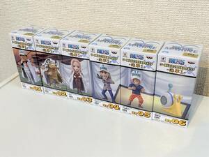 未開封品 ONE PIECE ワンピース ワールドコレクタブルフィギュア 海軍1 全6種セット バンプレストプライズ ワーコレ コンプ 赤犬 電伝虫