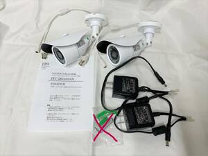 *AVTECH*ITC-DG105AN secondhand goods 2 pcs. set *HD-TVI exclusive use model! infra-red rays installing 210 ten thousand pixels ba let type camera *