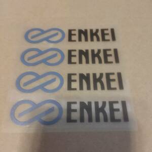 【送料無料】ENKEI(エンケイ)　ステッカー　ブラック　②