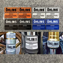 【送料無料】OHLINS(オーリンズ)　ステッカー　ブラック　③ _画像2