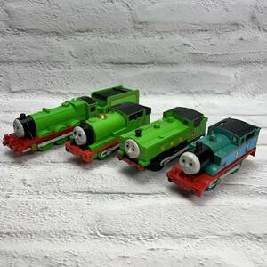 トミー TOMY 機関車 トーマス ダック ヘンリー パーシー プラレール？［ジャンク］きかんしゃトーマスシリーズ 