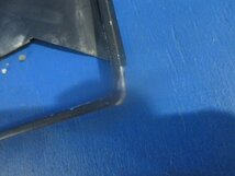 スバル サンバー ナンバーフレーム 枠 黒 塗装 マッド 中古品 （K_画像4