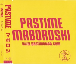 02-36【即決】★送料無料★新品ケース付★PASTIME(パスタイム)★マボロシ/This is A Song★2006年★大澤コースヶ★鈴木大悟★中島友太★