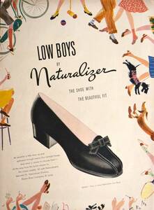 稀少！1946年ナチュラライザー広告/Naturalizer/婦人靴/女性ファッション/3
