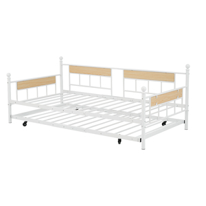 [ set ]2024 year new work tei bed pipe bed bed frame two-tier bunk sofa bed parent . bed under storage extra bed attaching . white 